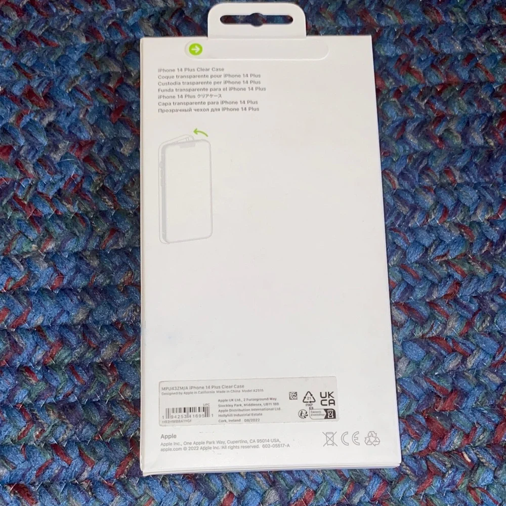 Apple iPhone 14 Plus Clear Case with MagSafe - Transparent